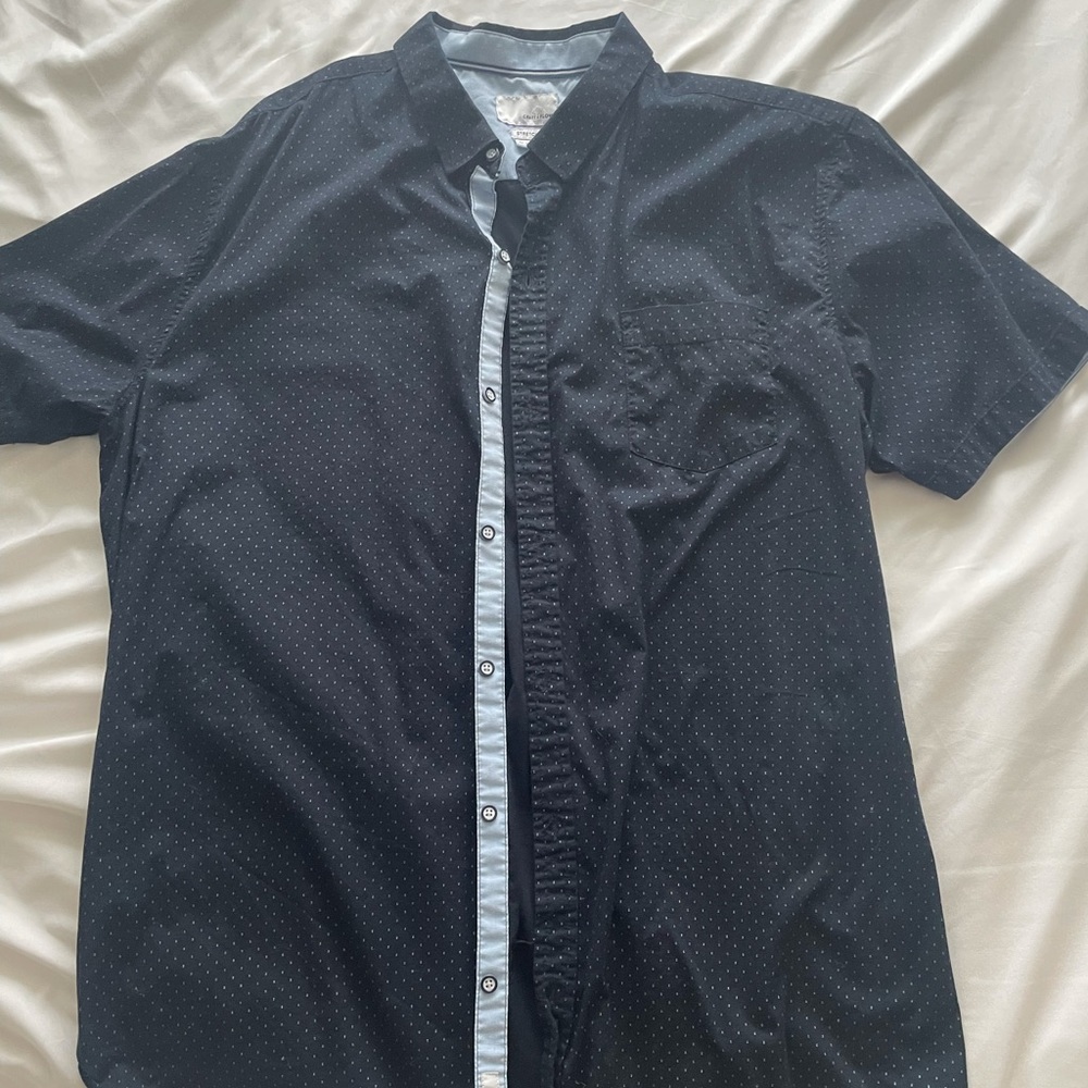 Men’s Navy Dress Shirt